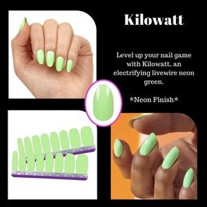 Color Street- Kilowatt - 100% Real Nail Polish Strips